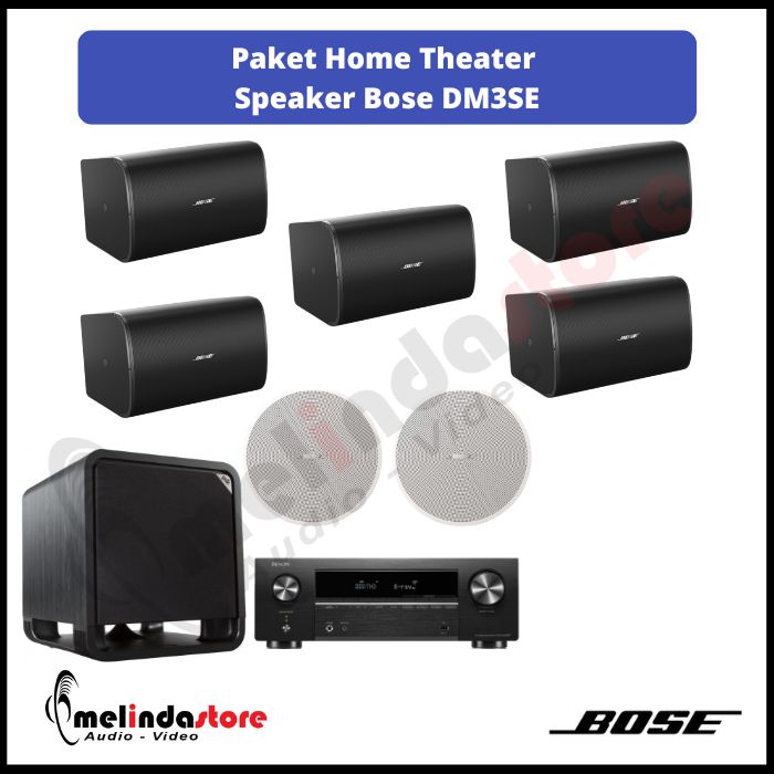 Paket Home Theater Speaker Bose DM3SE | Home Theater 5.1.2